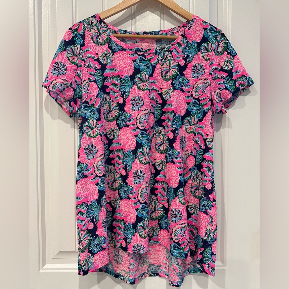 Lilly Pulitzer Etta Scoop Neck Top